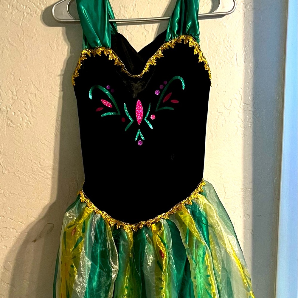 Anna halloween costume. Worn once. Size medium.